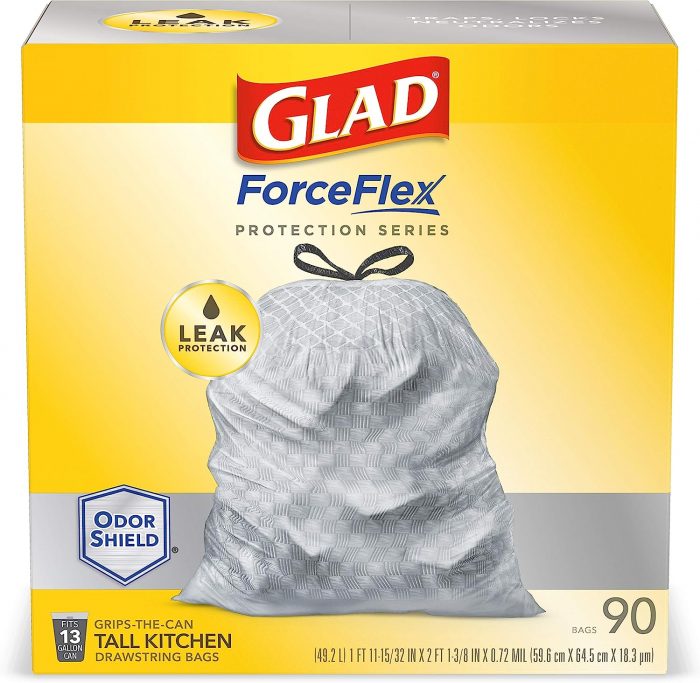 Glad ForceFlex Protection Series Tall Kitchen Trash Bags - Image 1