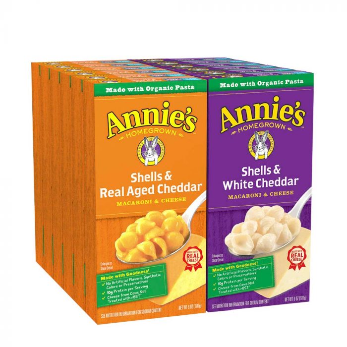 Annie's Homegrown Organic Macaroni and Cheese Variety Pack - Image 1