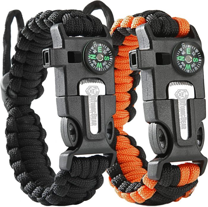 Atomic Bear Paracord Bracelet (2 Pack) - Image 1