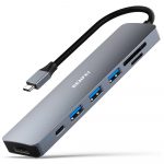 BENFEI USB C HUB, 4K HDMI, SD and Micro SD Card Reader