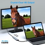 BENFEI USB C HUB, 4K HDMI, SD and Micro SD Card Reader - Image 2