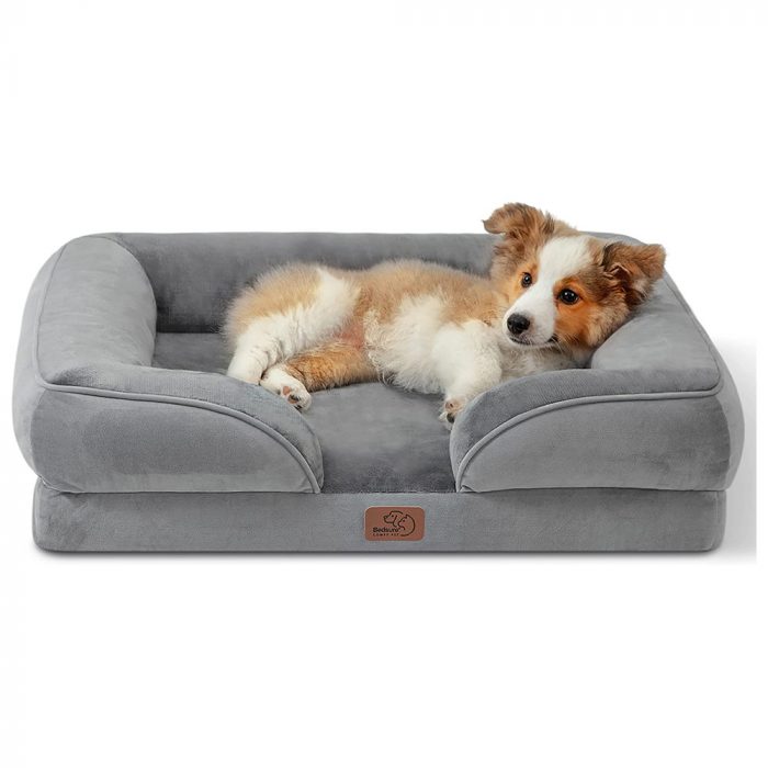 Bedsure Orthopedic Dog Bed for Medium Dogs - Image 1