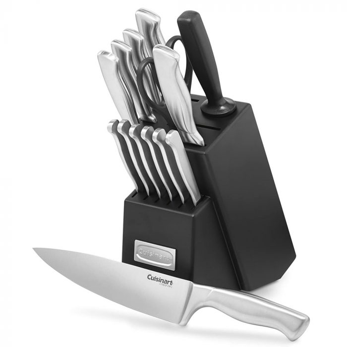 Cuisinart 15 Piece Kitchen Knife Set with Block - Image 1
