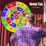 BooTaa 29" Large Dart Board for Kids, Kids Dart Board with Sticky Balls - Image 2