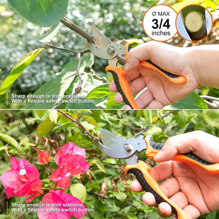 Garden Tool Set, CHRYZTAL Stainless Steel Heavy Duty Gardening Tool Set - Image 2