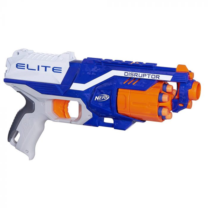 NERF Disruptor Elite Blaster 6-Dart Rotating Drum - Image 1