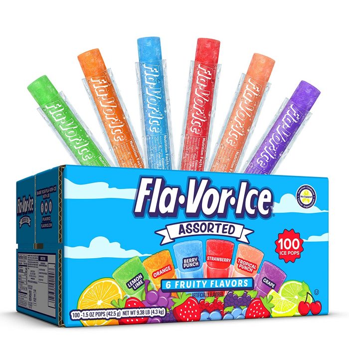 Fla-Vor-Ice Popsicle Variety Pack of 1.5 Oz Freezer Bars - Image 1