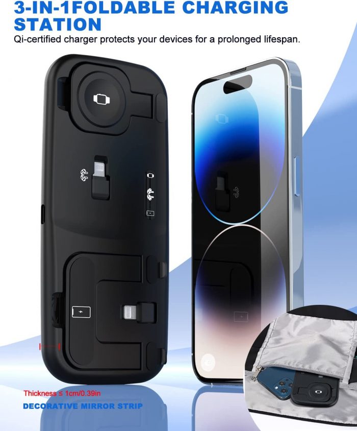 Foldable 3 in 1 Charging Station - Image 2