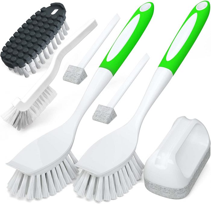 Holikme 7 Pack Kitchen Cleaning Brush Set - Image 1