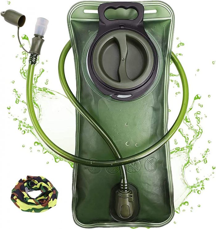 Hydration Bladder, 2L-3L Water Bladder for Hiking Backpack Leak Proof Water Reservoir Storage Bag - Image 1