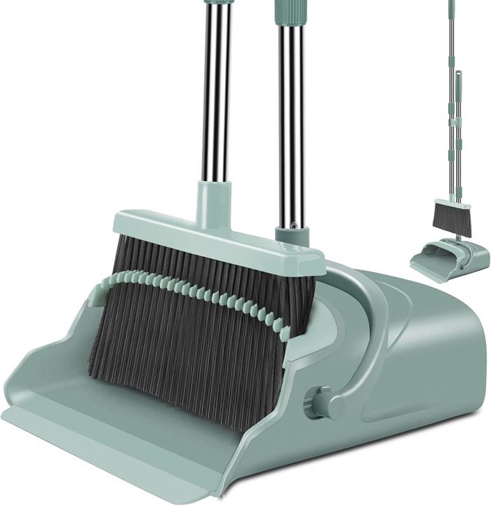 Kelamayi 2021 Upgrade Broom and Dustpan Set - Image 1