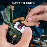 LcFun Waterproof Lighter Outdoor Windproof Lighter Dual Arc Lighter Electric Lighters - Image 2