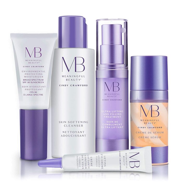 Meaningful Beauty Anti-Aging Daily Skincare System with Crème de Serum - Image 1