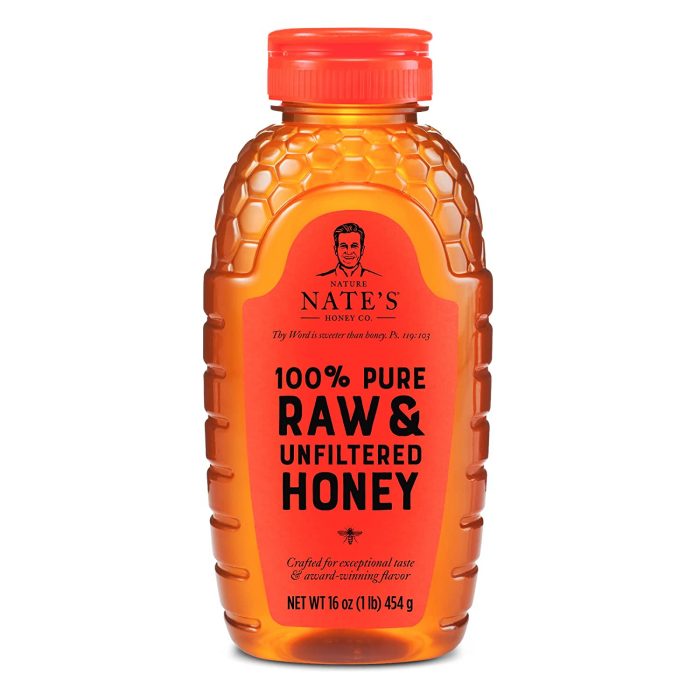 Nature Nate's 100% Pure, Raw & Unfiltered Honey - Image 1