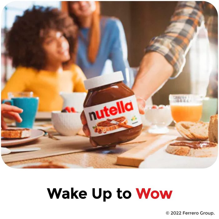 Nutella Hazelnut Spread with Cocoa for Breakfast - Image 2