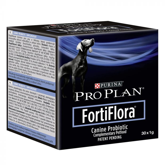 Purina Pro Plan Veterinary Supplements FortiFlora Dog Probiotic Supplement - Image 1