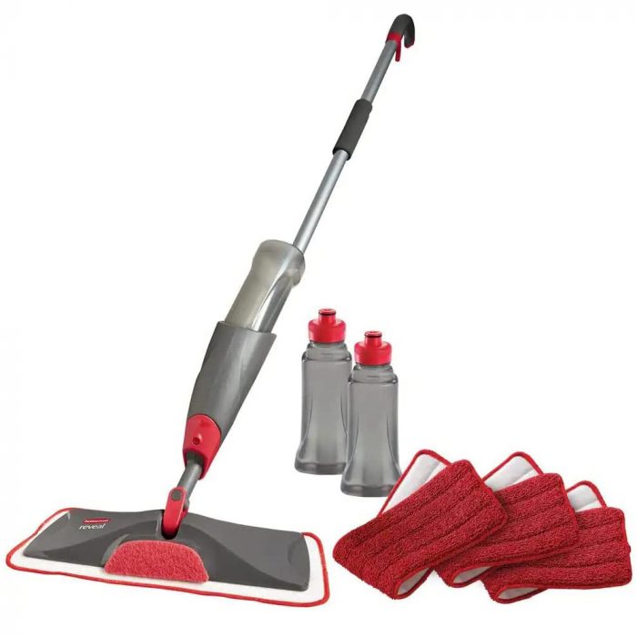 Rubbermaid Reveal Spray Microfiber Floor Cleaning Kit for Laminate - Image 1