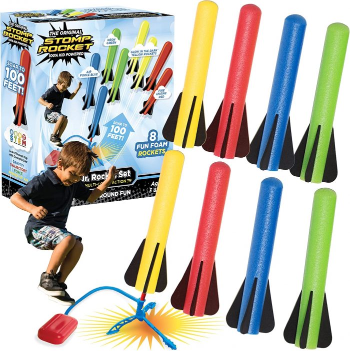 Stomp Rocket Original Jr. Rockets Launcher for Kids - Image 1