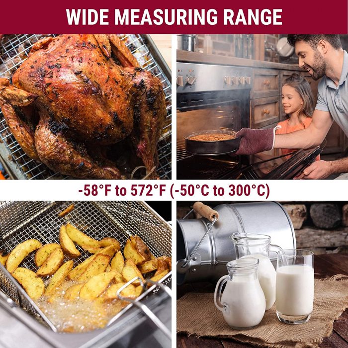 ThermoPro TP03 Digital Meat Thermometer for Cooking - Image 2