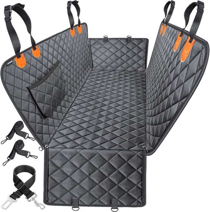 URPOWER Dog Seat Cover Car Seat Cover for Pets 100% Waterproof Pet Seat - Image 1