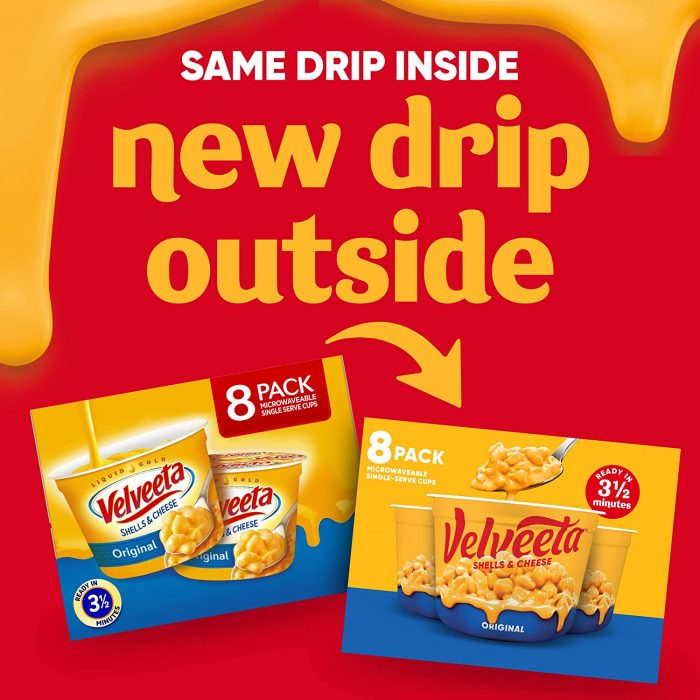 Velveeta Shells & Cheese Original Microwavable Macaroni and Cheese Cups - Image 2