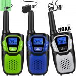 Walkie Talkies 3 Pack Rechargeable