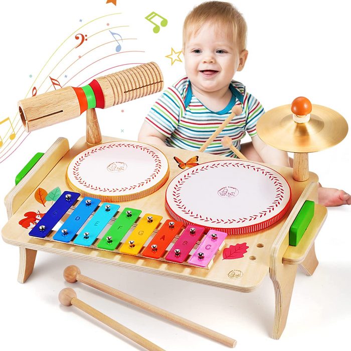 Wingyz Kids Drum Set for Toddlers Baby Music Instruments - Image 1