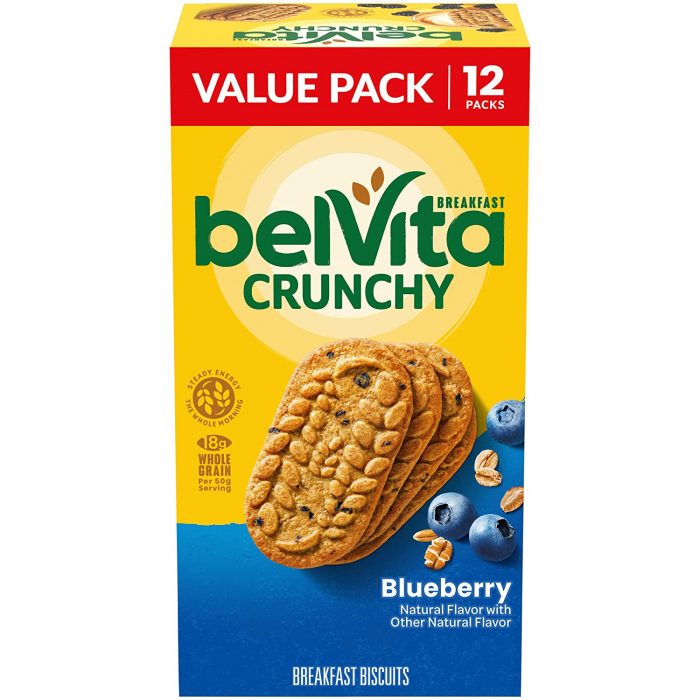 belVita Blueberry Breakfast Biscuits, 12 Packs - Image 1
