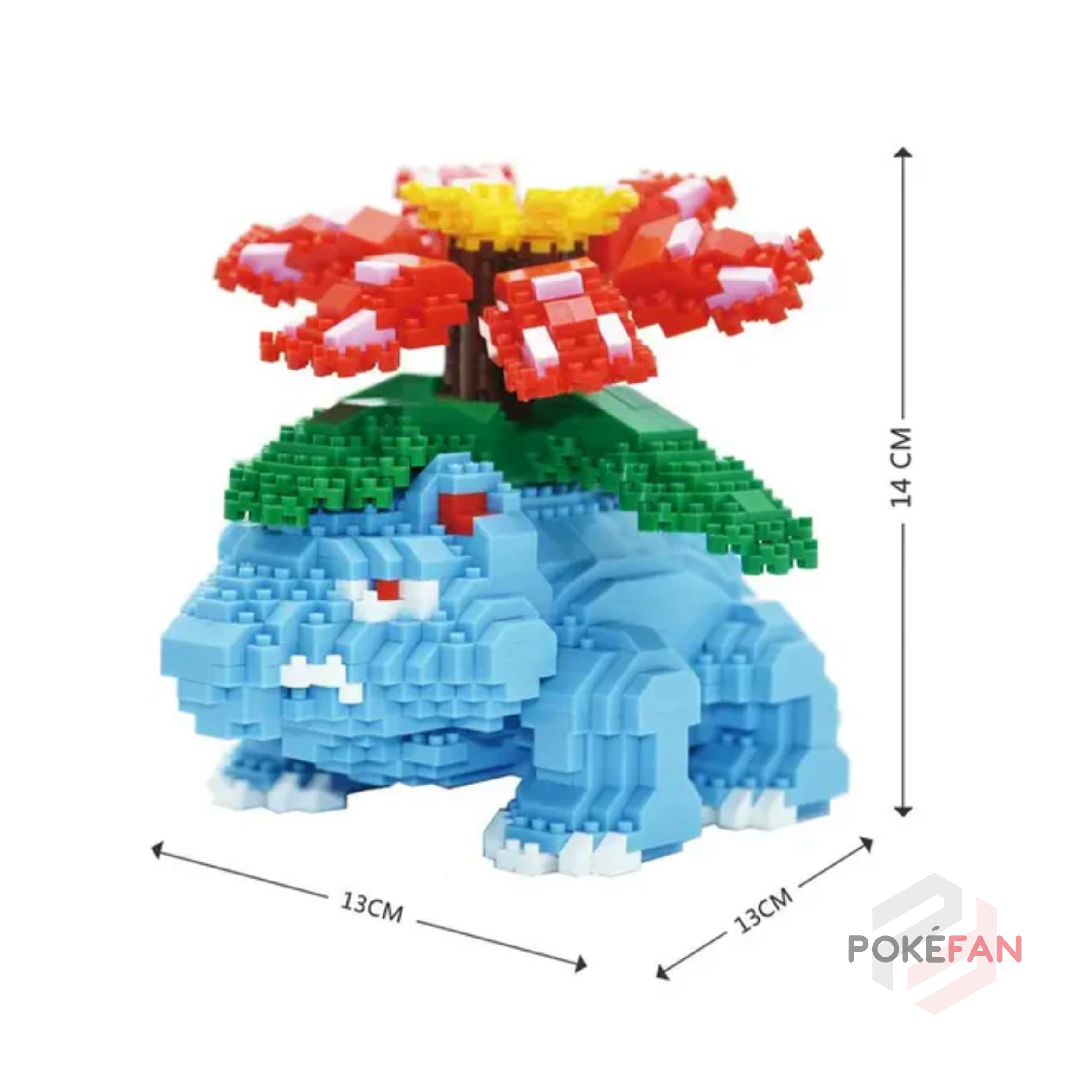 NanoblockVenusaur Pokemon Nanoblocks Mini Block Venasaur (no box) - Image 1