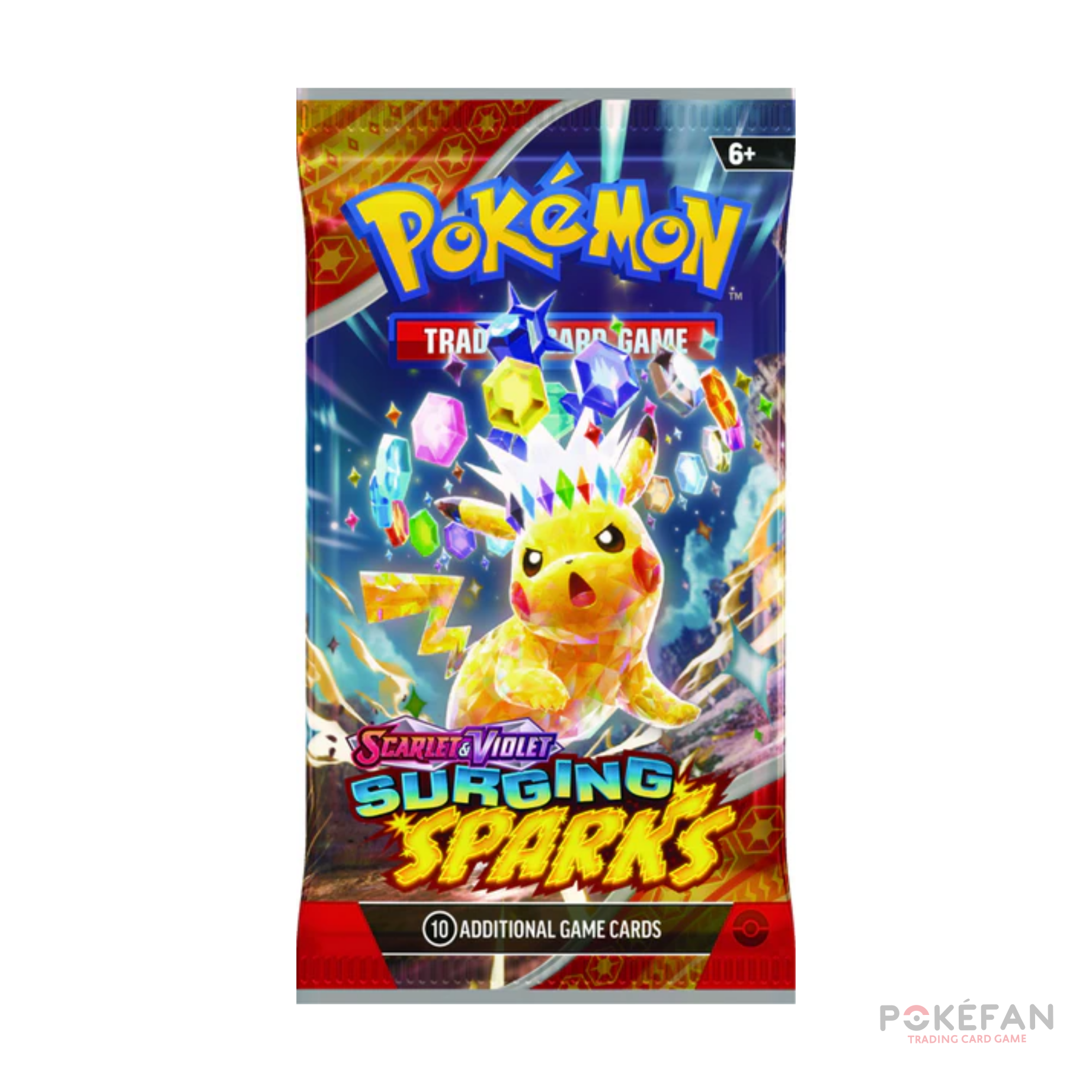 Surging_Sparks Pokemon TCG: Surging Sparks Booster Pack - Image 1